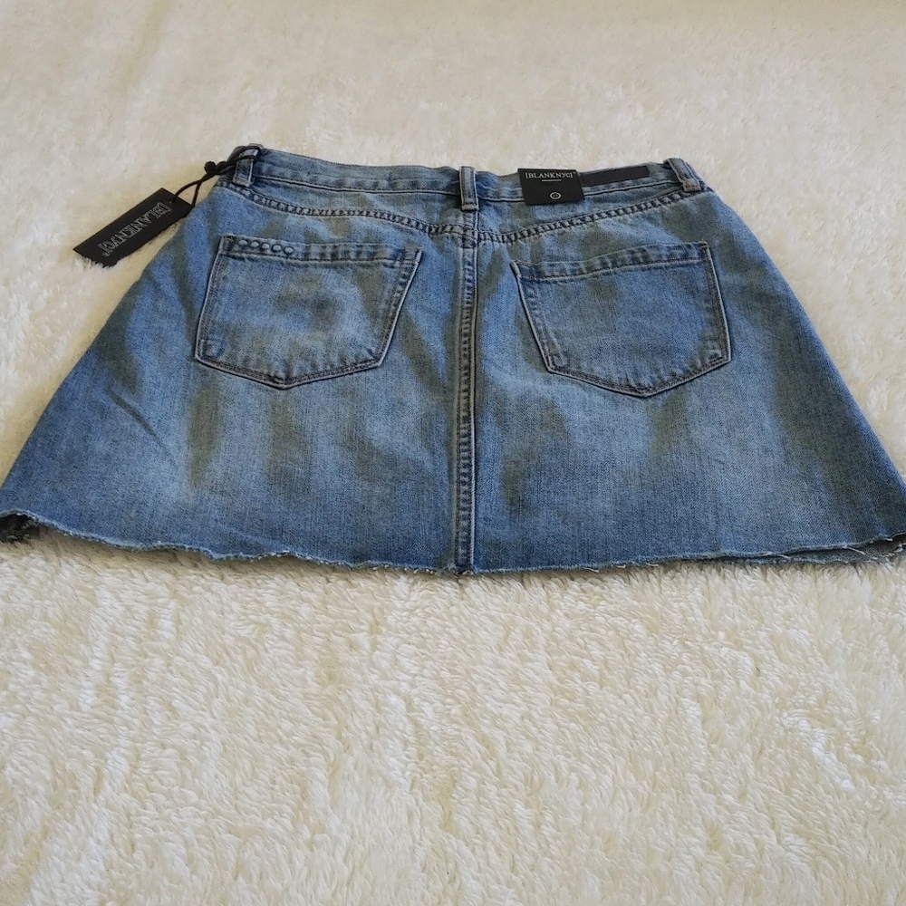 ✨️HP✨️ Blank NYC🗽Raw Hem Skirt - NWT - Picture 13 of 13